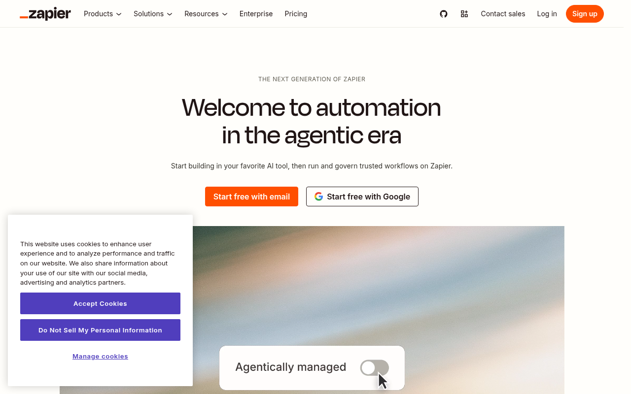 Zapier AI workflow automation