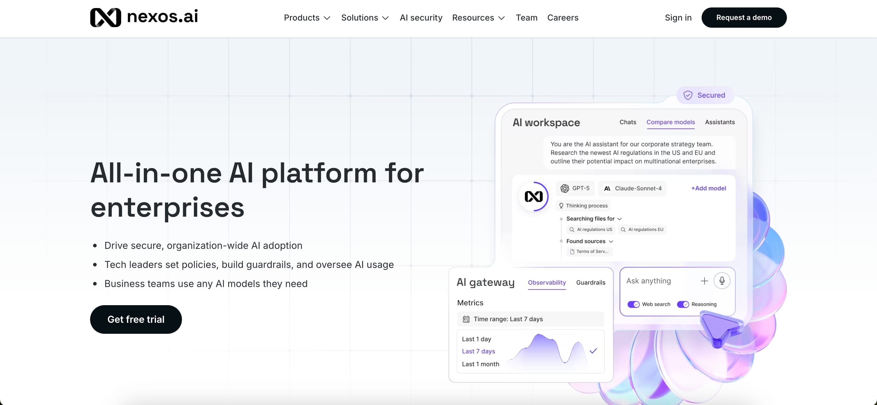 Nexos AI — Multimodal and Agent-Based Orchestration