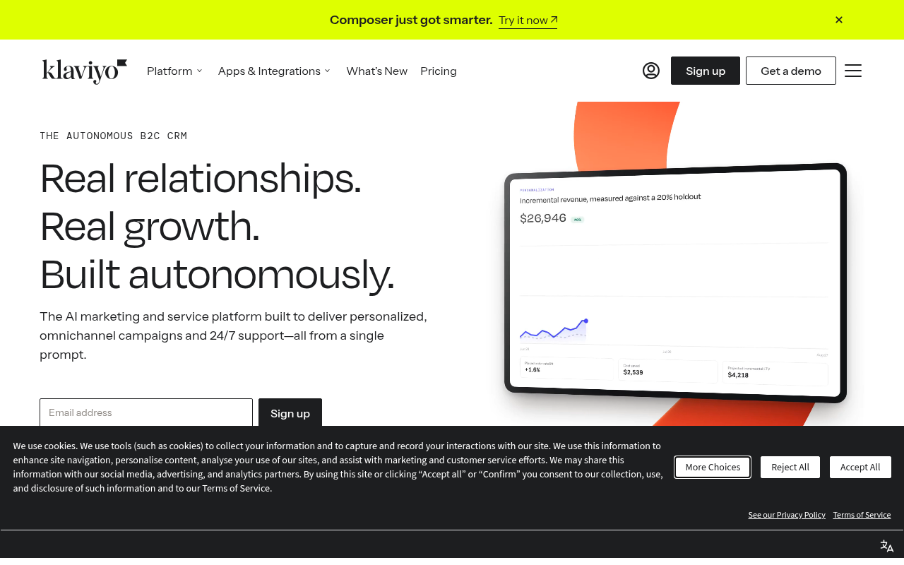 Klaviyo AI marketing automation