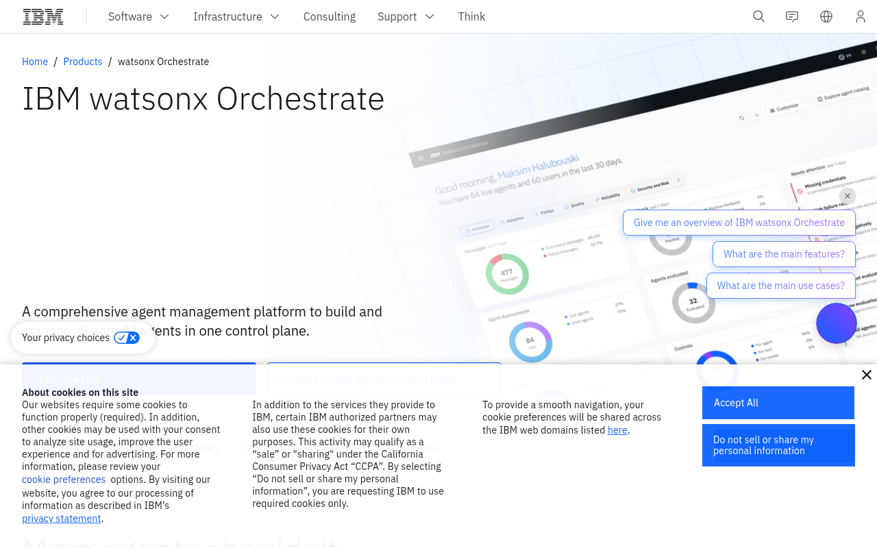 IBM Watson Orchestrate