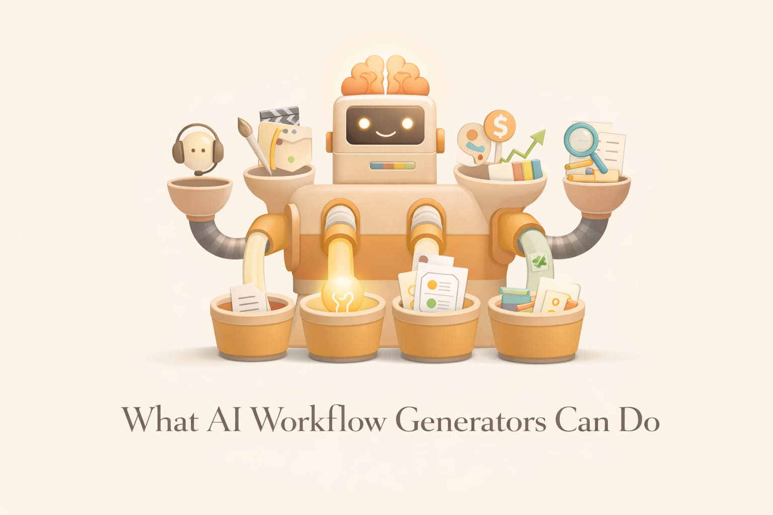 what ai workflow generators can do